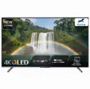 Goga 43" QLED 4K Ultra HD Smart Google TV (2024) with 4K AI Upscaler