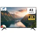 Goga 43" 2K Ultra HD Smart Google TV (2025) with Dolby Vision - GO43GLXZ