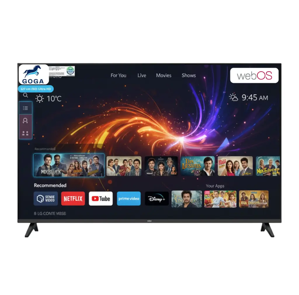 Goga 127 cm (50 Inch) HD Ready LED 4K Smart WebOS TV