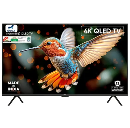 Goga 140 cm (55 inch) Ultra HD QLED Google TV with Dolby Vision Atmos