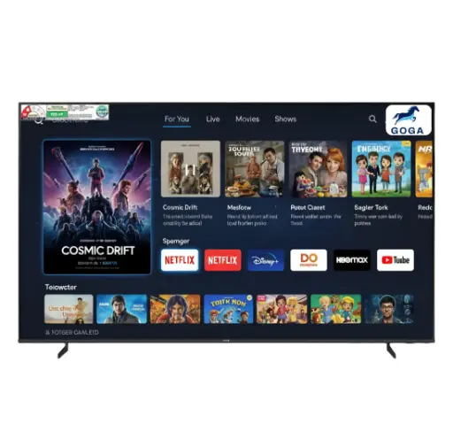 Goga 253 cm (100 inch) Neo QLED 4K Ultra HD Smart Google TV with Dolby Atmos (2025 model) 