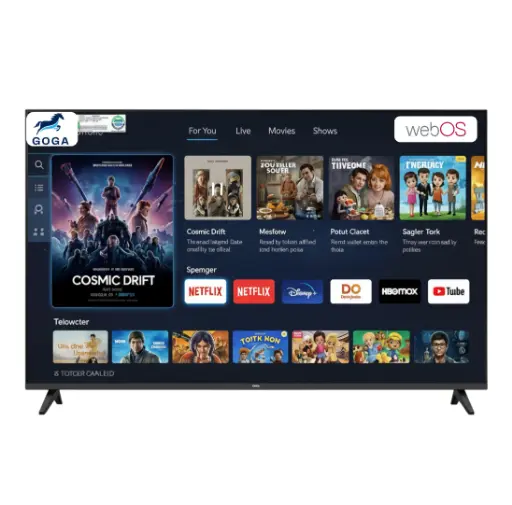 Goga 109.22 cm (43 Inch) HD Ready LED 2K Smart WebOS TV with DTS