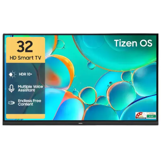 Goga 81.28 cm (32 inch) HD LED Smart Tizen TV with Alexa & Google Voice Assistant