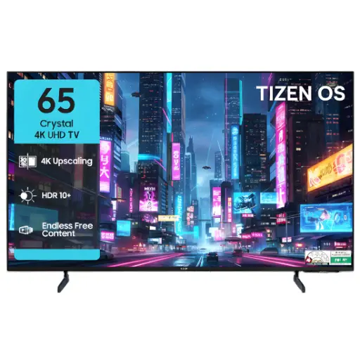 Goga 165.1 cm (65 inch) Neo QLED 4K Ultra HD Smart Tizen TV with Google Voice Assistant (2025 model) 