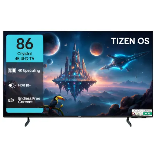 Goga 218 cm (86 inch) 4K Ultra HD Smart Tizen TV with 4k upscalling