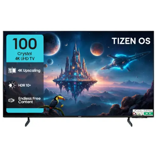 Goga 253 cm (100 inch) Neo QLED 4K Ultra HD Smart TizenTV with Dolby Atmos (2025 model) 